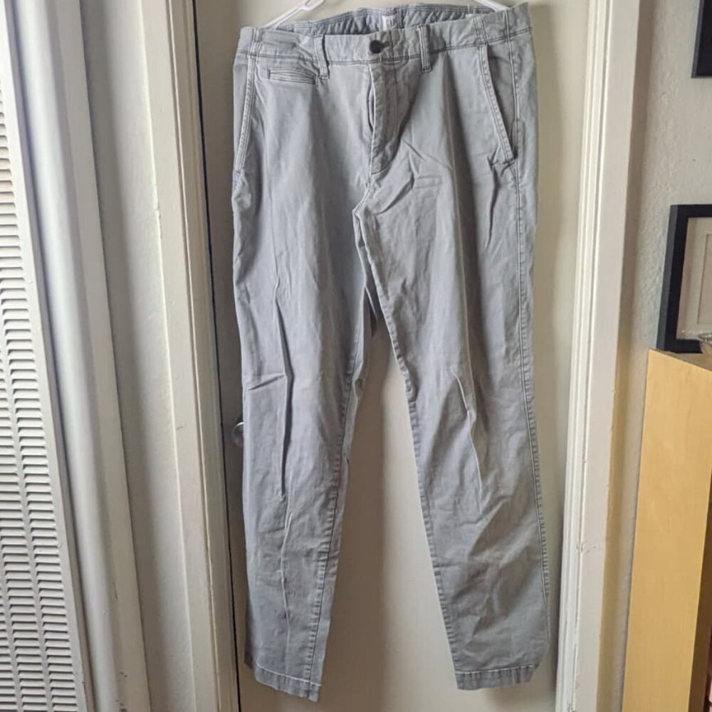 Gap's Vintage Slim Jeans 34 x 34 Slim Storm Cloud Grey